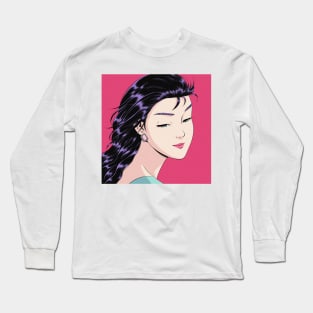 Comic girl Long Sleeve T-Shirt